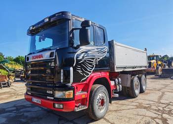 Scania 124 C 420 6x4 Wywrotka