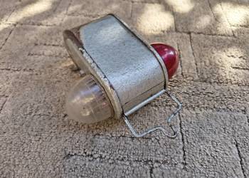 Zabytkowa lampka od wozu konnego PRL Vintage