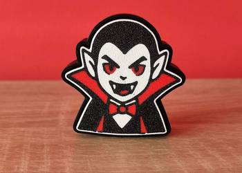 Klikacz Halloween kliker Wampir Drakula Fidget antystresowy prezent