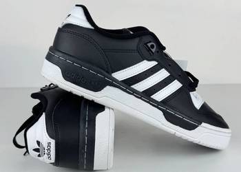 ADIDAS BUTY SPORTOWE MŁODZIEŻOWE MĘSKIE SKÓRZANE RIVALRY LOW 38