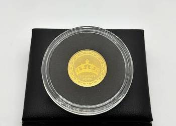 Złota moneta próby 999 "Korona Królowych" 0,65g