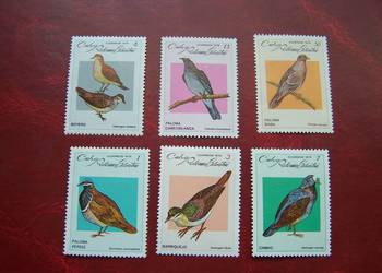 Kuba 1979 MNH Mi. 2367-73 Fauna Ptaki a