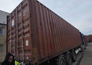 Kontener morski - 40HC / 12m / Pewny Kontener