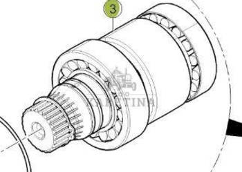 CLAAS Arion 610 660 Wałek Odbioru Napędu CZĘŚCI 0005888303 00 0588 830 3