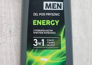 Isana Men żel pod prysznic 3w1 energy świeża bryza 300ml