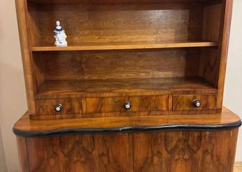 Biblioteczka antyk mebel z lat 50tych z czasów PRL odrestaurowana zabytek