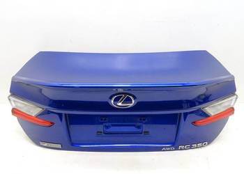 TYLNA KLAPA LEXUS RC Sportowy/Coupe TYLNA, BAGAŻNIKA