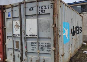 Kontener magazynowy 6m 20'DV / Maersk /Kraków