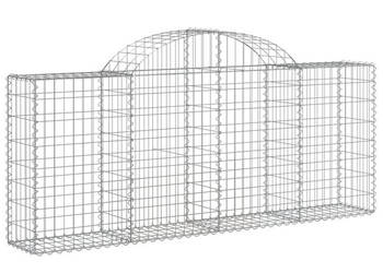 Kosze gabionowe 40 szt 200x30x80/100 cm galwanizowane żelazo WM-3146107