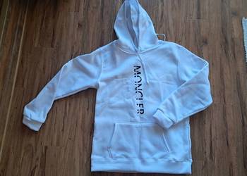 nowa biała bluza rozmiar z ubrania XL ale to raczej L brak metki Długość ca