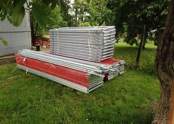 Rusztowanie elewacyjne 46,5m2 Rusztowanie 7,5x6,2m Podesty drewniane