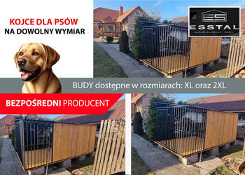 A177 Kojec dla Psa 4x3 - ściany drewniane Impregnowane | KOJCE | - ESSTAL