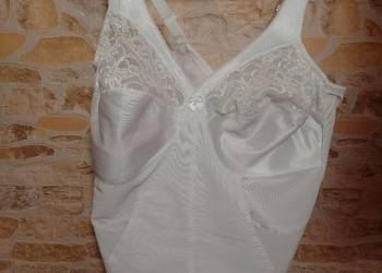 (110C) (48/4XL) Ekskluzywne, białe body modelujące z Wiednia
