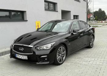 Infiniti Q50S 3.5 V6 Hybrid AWD + nowe LPG, Sport EU Salon PL *zamiana