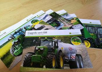 Broszura John Deere serie 6M, 6R, 6MC, 6RC, 5, 5M, 5GL