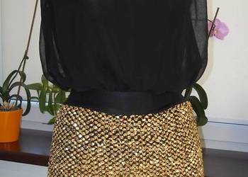 sukienka boohoo cekiny 6 xs