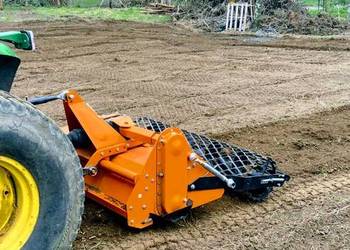 Usługi glebogryzarką separacyjną równanie i niwelacja terenu