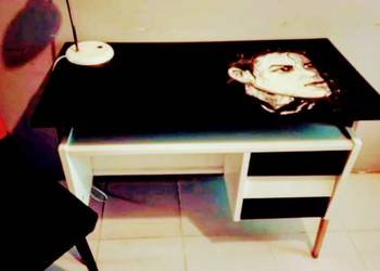 Biurko malowane Michael Jackson