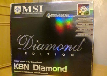 Płyta główna MSI K8N DIAMOND ,procesor AMD 3200+