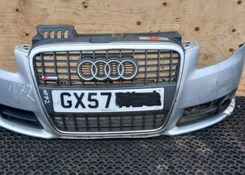 AUDI A4  B7 LIFT S-LINE SEDAN ZDERZAK PRZÓD LY7W HALOGEN
