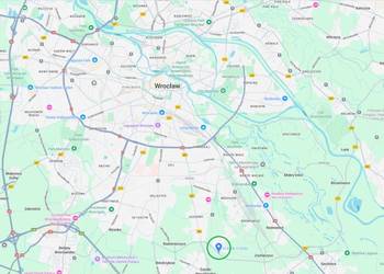 Działka obok wschodniej obwodnicy Wrocławia