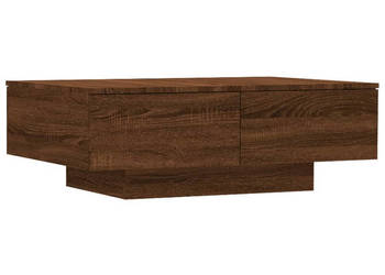Stolik kawowy brązowy dąb 90x60x31 cm WM-815197