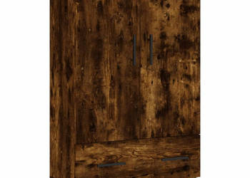 Wysoka szafka przydymiony dąb 695x31x115 cm WM-828265