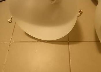 Sprzedam dwa żyrandole plastikowe firmy Ikea