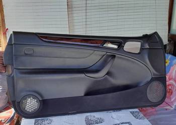 Mercedes CLK W208 boczek lewy skóra czarny super stan.