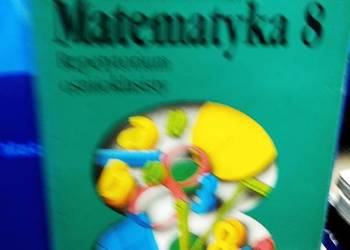 Matematyka 8 podręcznik antykwariat internetowy
