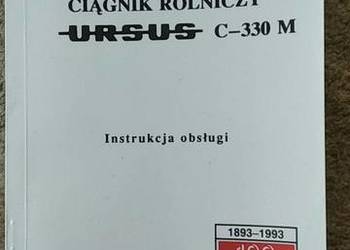 Instrukcja obsługi ciągnika Ursus 330M oryginał 1991