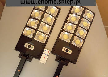 Lampa solarna uliczna z czujnikiem zmierzchu ruchu 800w
