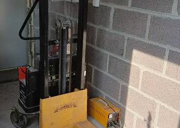 Wózek widłowy elektryczny wysokiego podnoszenia 1.6m