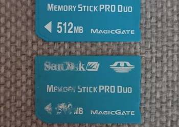 SanDisk Memory Stick PRO Duo 512mb karty pamięci
