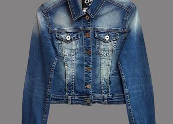 Damska kurtka jeansowa katana ciemno granatowa bawełniana Smagli Jeans 36/S