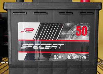 Akumulator 50Ah 400A EN Specbat PRAWY PLUS