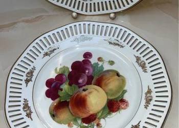 Talerz z owocami. Z ażurem.