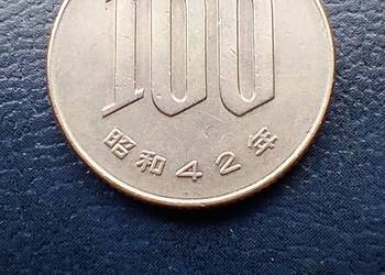 Stare monety 100 jen 1967 Japonia Stare monety 100 jen 1967 Japonia