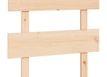 Wezgłowie łóżka 785x3x81 cm lite drewno sosnowe WM-819045