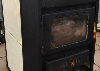 Piec kominek z płaszczem wodnym