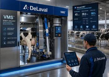 DeLaval Robot udojowy VMS sprzedaż montaż serwis