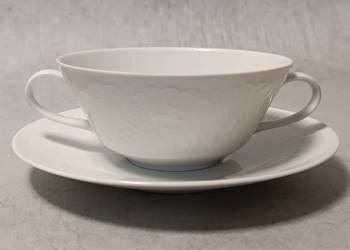 HUTSCHENREUTHER Bulionówka Biała Porcelana Arzberg-Bavaria Germany