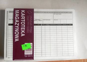 Druk Kartoteka Magazynowa Michalczyk i Prokop A5 nowy