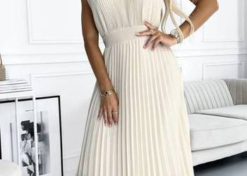 Plisowana sukienka MIDI S/m