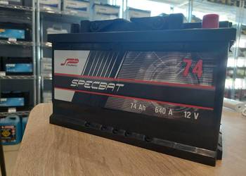 Akumulator 74Ah 670A P+ SPECBAT