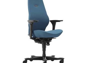 Fotel ergonomiczny Kinnarps Plus, jasnoniebieski