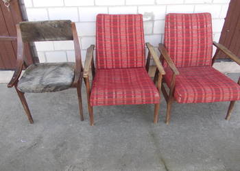 Fotele ,lisek'' + krzesło gratis