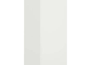 Donica biała 32x29x75 cm stal WM-841572