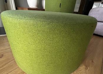 Designerskie pufy SOFTLINE x3 \| Oliwkowa zieleń \| Komplet