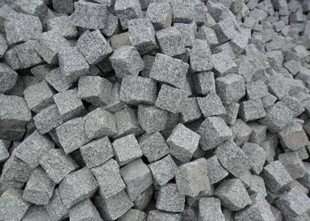 Kostka granitowa szara 8/11